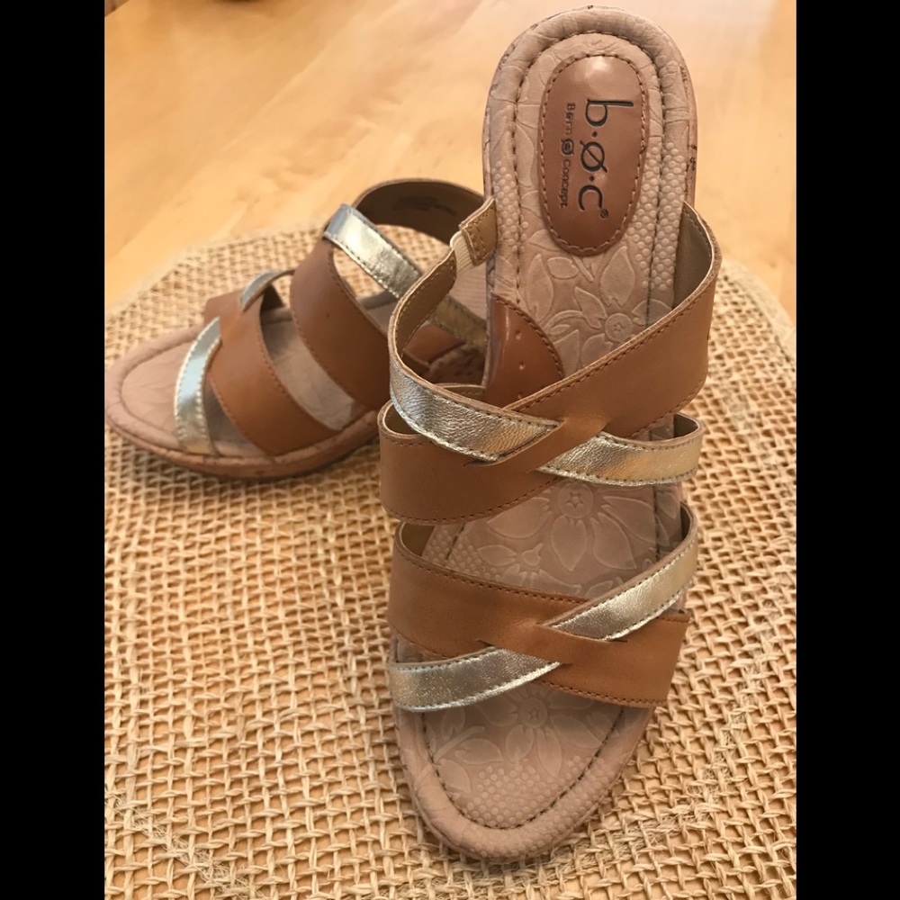 NEW B O C BORN Sz 8M WEDGES